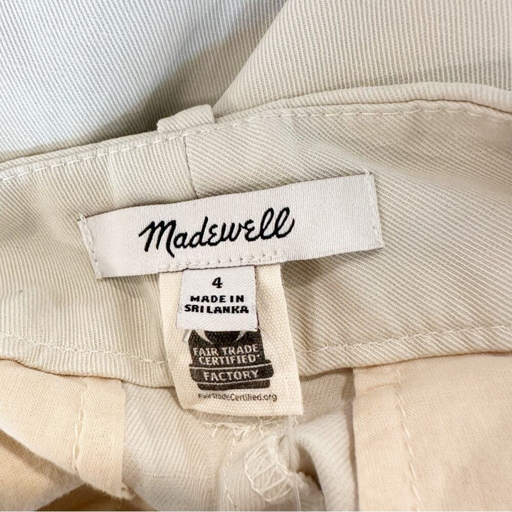 Madewell Pants Womens Slouchy Straight Drapey Twill Muted Stone Size‎ 4 - Picture 11 of 12